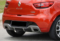 Renault Clio IV 2012–2019 Zadný difúzor DPT (pre RS, na lakovanie) fotografia 3