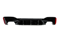 BMW 5. rad G30/G31 2017–2023 Zadný difúzor DPT (pre M-Sport/M5 F90, lesklá čierna) fotografia 2