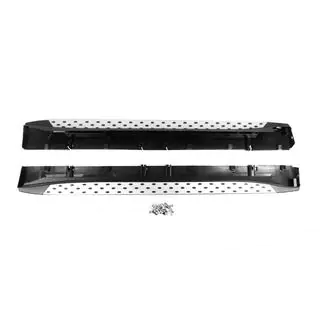 Bočné nášľapy OEM V1 (2 ks, hliník) Mitsubishi Outlander 2012–2021 fotografia 4