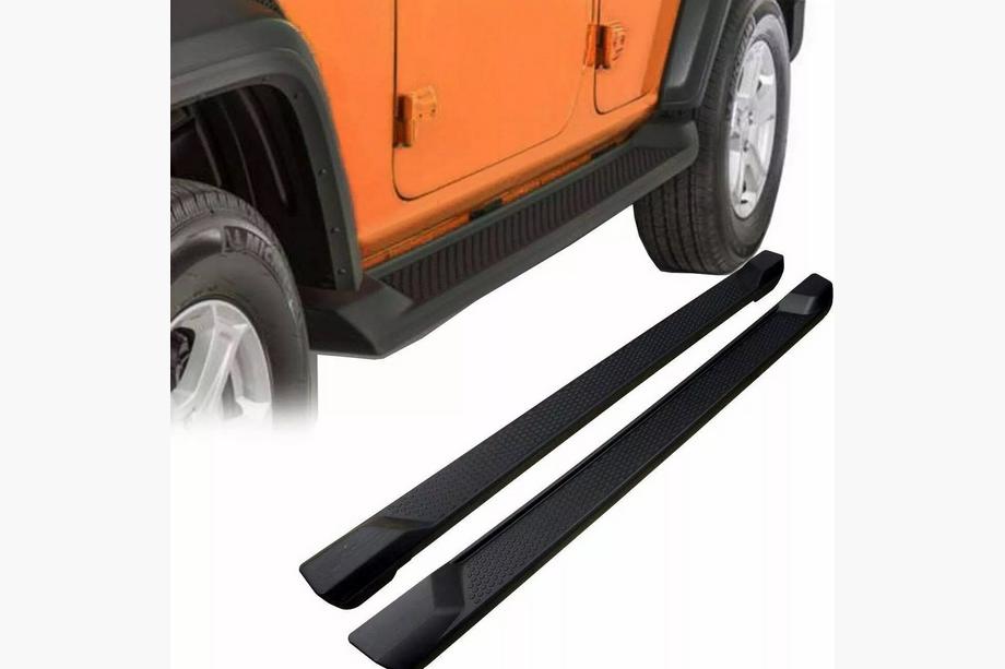 Jeep Wrangler 2018– OEM V2 bočné prahy (pre 3-dverové, 2 ks) Image