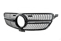 Mercedes GLE/ML сlass W166 2011–2018 Tuningová maska Diamond Black (GLE) Bez kamery fotografia 7