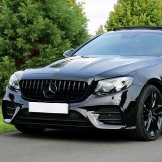 Predná maska GT Panamericana Black (pre Avantgarde/AMG-Line/E43 AMG/E53 AMG 2016-2020) Mercedes Trieda E W213 2016–2023 fotografia 1