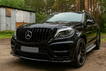 Mercedes GL/GLS trieda X166 2012–2019 Predná maska GT Panamericana Black (pre GL High) fotografia 1