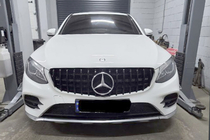 Mercedes GLC X253 2015–2022 Predná maska GT Panamericana Black (2015-2019) fotografia 3