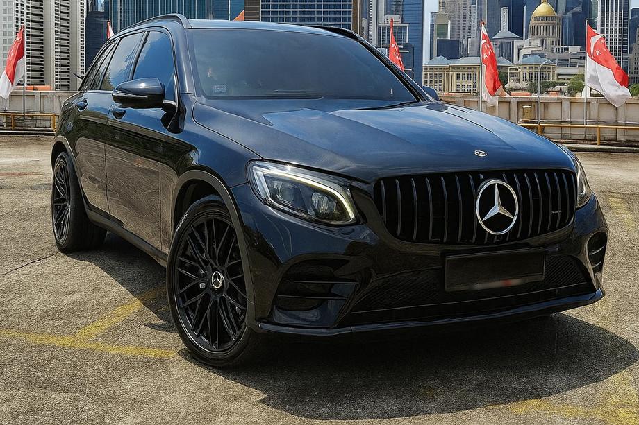Mercedes GLC X253 2015–2022 Predná maska GT Panamericana Black (2015-2019) Image