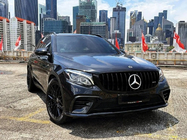 Mercedes GLC Coupé C253 2016–2023 Predná maska chladiča GT Panamericana Black (pre 2015-2019) fotografia 7