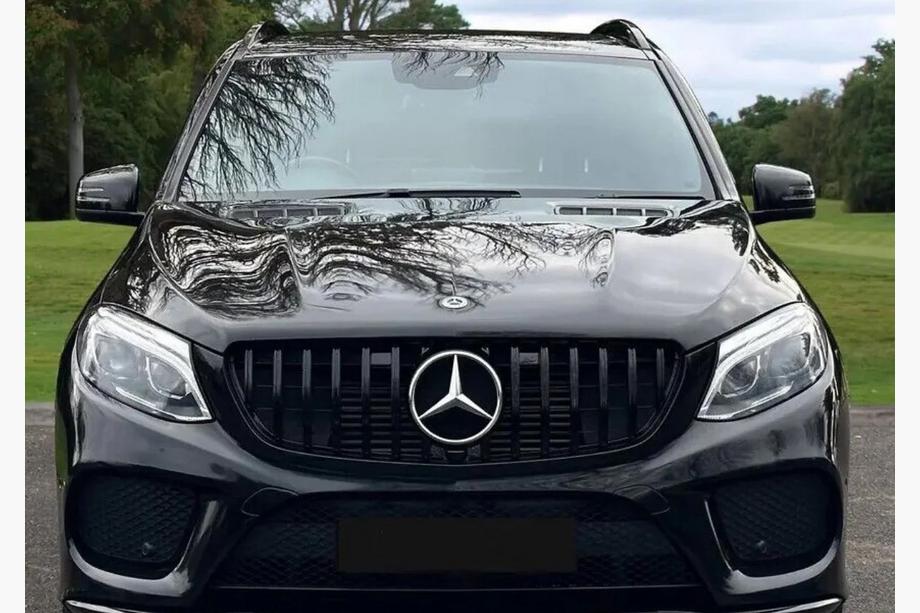 Mercedes GLE kupé C292 2015–2019 Tuningová mriežka chladiča (GT Panamericana Black) Image