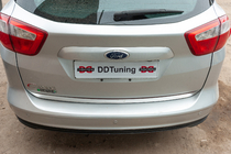 Ford C-Max/Grand C-Max 2010–2019 Nerezová lišta hrany kufra OmsaLine – talianska nehrdzavejúca oceľ fotografia 2
