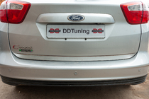 Ford C-Max/Grand C-Max 2010–2019 Nerezová lišta hrany kufra OmsaLine – talianska nehrdzavejúca oceľ fotografia 5