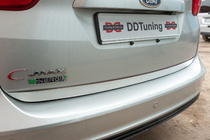 Ford C-Max/Grand C-Max 2010–2019 Nerezová lišta hrany kufra OmsaLine – talianska nehrdzavejúca oceľ fotografia 6
