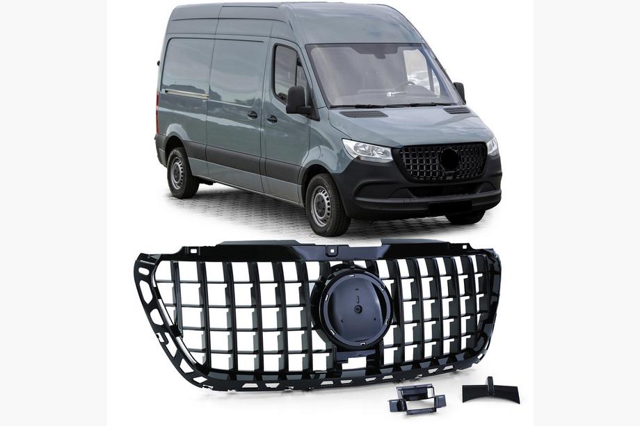 Mercedes Sprinter W907/W910 2018– Predná maska Panamericana GT Panamericana Black Premium Image