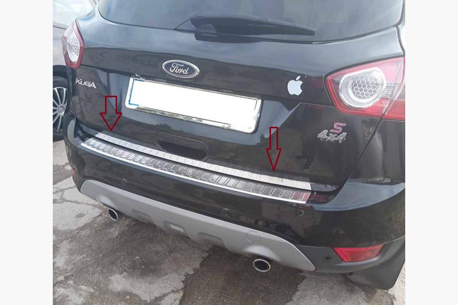 Ford Kuga 2008–2013 Nerezová lišta hrany kufra Image