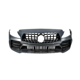Predný nárazník kompletný (dizajn C63 GT) Mercedes C-class W205 2014–2021 fotografia 3