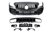 Mercedes C-class W205 2014–2021 Karosársky bodykit s difúzorom pre Coupe (dizajn Black Mamba C63GT) fotografia 5