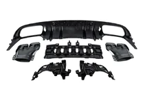 Mercedes C-class W205 2014–2021 Karosársky bodykit s difúzorom pre Coupe (dizajn Black Mamba C63GT) fotografia 10