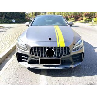 Karosársky bodykit s difúzorom pre Coupe (dizajn Black Mamba C63GT) Mercedes C-сlass W205 2014–2021 fotografia 3