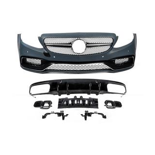 Karosársky body kit s difúzorom pre Coupe (AMG C63-designs 2014-2018) Mercedes C-сlass W205 2014–2021 fotografia 1