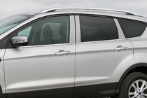 Ford Kuga/Escape 2013–2019 Lišta stĺpikov dverí (nerez) fotografia 1