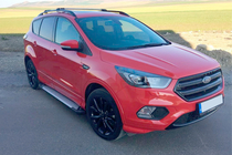 Ford Kuga/Escape 2013–2019 Bočné nášľapy Allmond Grey (2 ks, hliník) S lakovanými dverovými plechmi fotografia 10