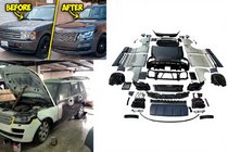Range Rover III L322 2002–2012 Faceliftový kit pre rok 2020 (s dverami) fotografia 1