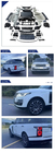 Range Rover III L322 2002–2012 Faceliftový kit pre rok 2020 (s dverami) fotografia 2