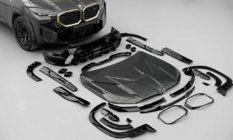 BMW XM G09 2022– LRT Carbon sada bodykitu fotografia 8