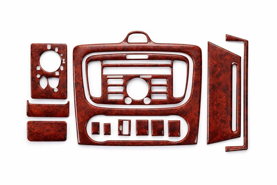 Ford Focus II 2008–2011 Kryty panelu AC/Clima (Mini-set, Drevo) Image