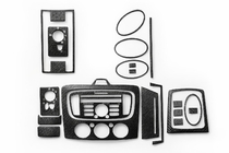 Ford Focus II 2008–2011 Kryty AC panelu (Maxi-set, karbón) fotografia 1