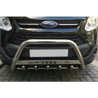 Predný ochranný rám WT004 (nerez) Ford Custom 2013–2022 fotografia 1