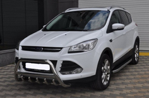 Ford Kuga/Escape 2013–2019 Predný ochranný rám WT003 (nerez) fotografia 2