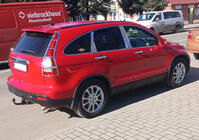 Honda CRV 2007–2011 Nerezové kryty dverových stĺpikov (8 ks) fotografia 8