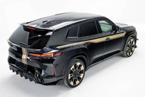 BMW XM G09 2022– Predný spodný spojler AE-Design (karbón) fotografia 9