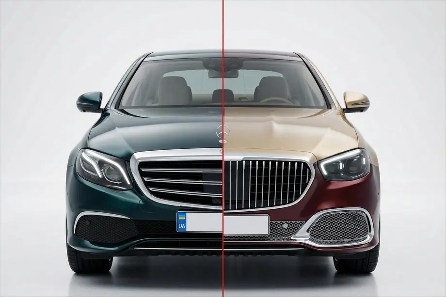 Mercedes Trieda E W213 2016–2023 Restylingový kit pre Maybach 2024 Image