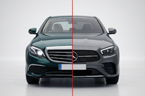 Mercedes Trieda E W213 2016–2023 AMG-Line 2024 facelift sada fotografia 1