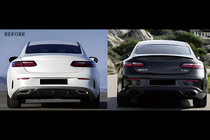 Mercedes E-class coupe C238 2016–2024 Restylingový kit AMG E63 2024 fotografia 3