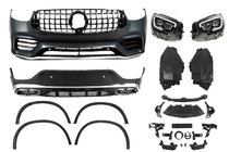 Mercedes GLC Coupé C253 2016–2023 Restylingový kit pre GLC63 2022 fotografia 1