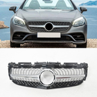 Mercedes SLC R172 2016–2020 Predná maska chladiča Diamond Silver fotografia 3