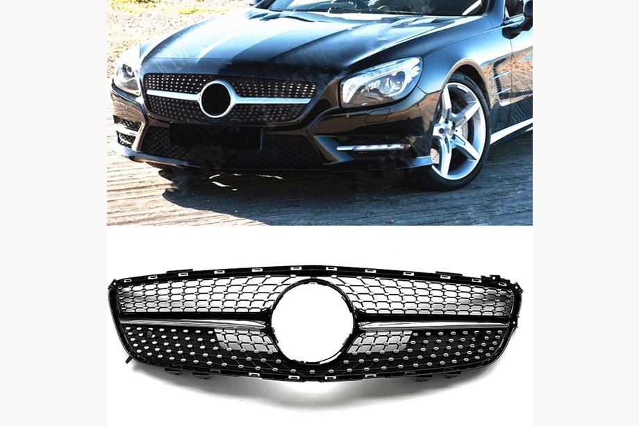 Mercedes SL R231 2012–2020 Predná maska Diamond Black (2012-2016) Image
