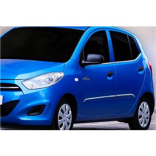 Ochranné lišty okien (8 ks, nerez) Hyundai I-10 2014–2017 fotografia 1