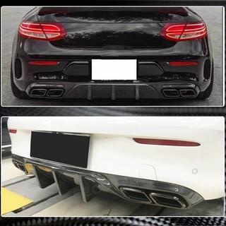 Difúzor zadného nárazníka V1 (pre kupé/kabriolet C63 AMG 2015-2019, karbón) fotografia 4