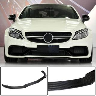 Karbonový predný lip spojler Lip V3 (pre kupé/kabriolet C63 AMG 2015-2019) fotografia 1