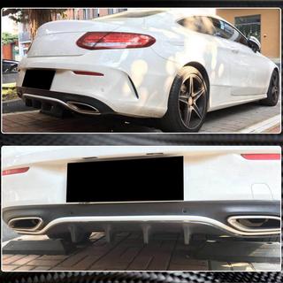 Difúzor zadného nárazníka (pre kupé/kabriolet AMG-Line / C43 AMG 2015-2019, karbón) fotografia 4