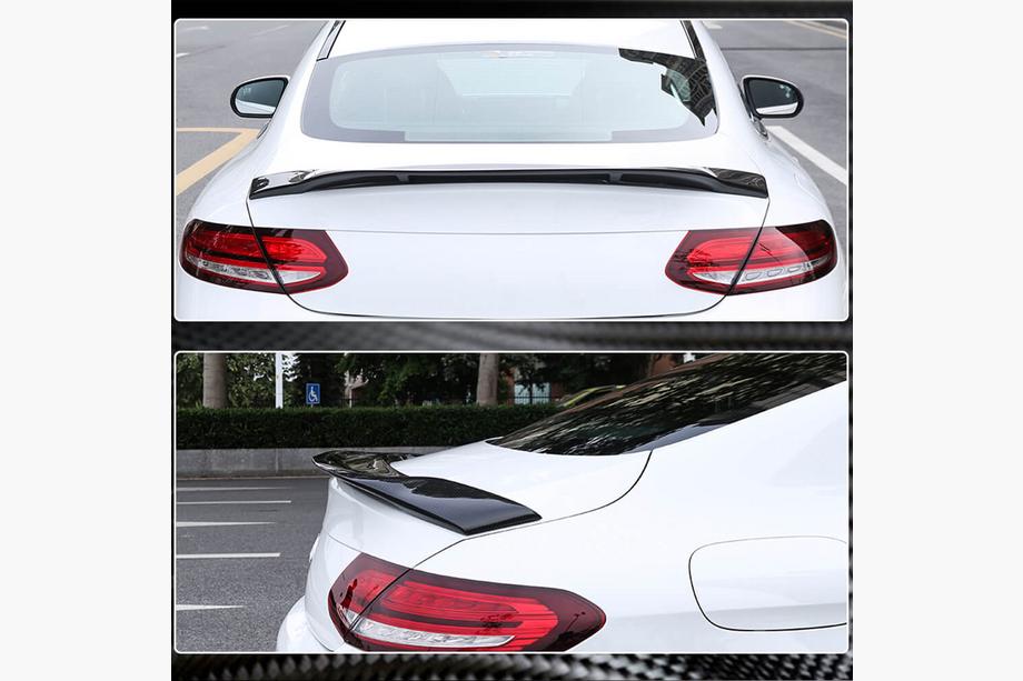 Mercedes C-class W205 2014–2021 Spojler V1 (pre kupé 2015-2019, karbón) Fotografia 4
