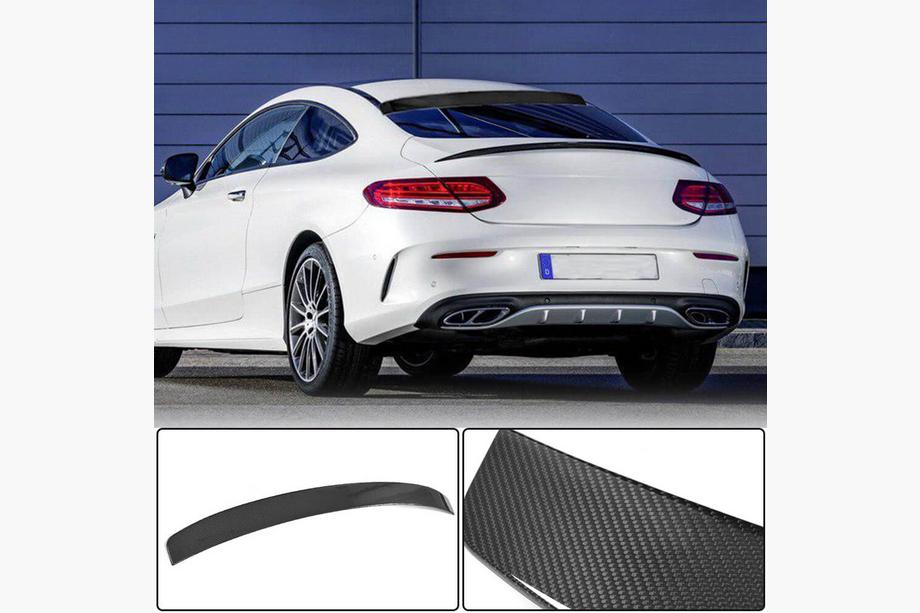 Mercedes C-class W205 2014–2021 Spojler V2 (pre kupé 2015-2019, karbón) Image
