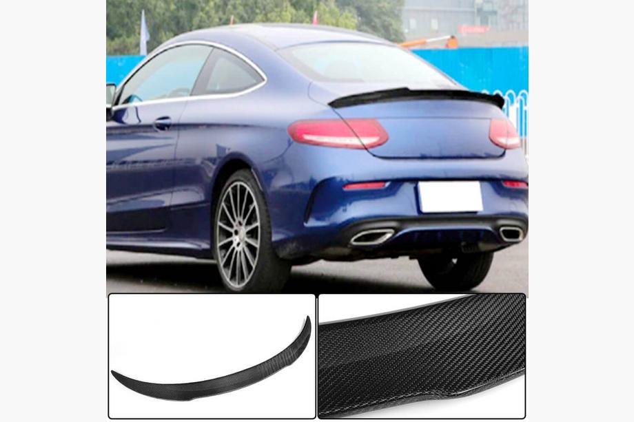 Mercedes C-class W205 2014–2021 Spojler V9 (pre kupé 2015-2019, karbón) Image
