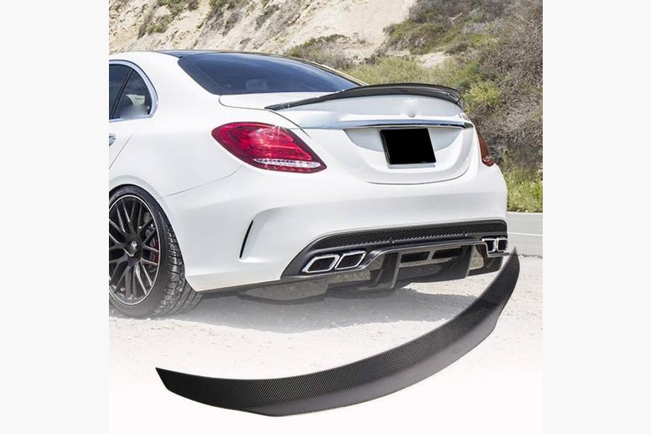 Mercedes C-class W205 2014–2021 Spojler V7 (pre SD 2015-2021, karbón) Image