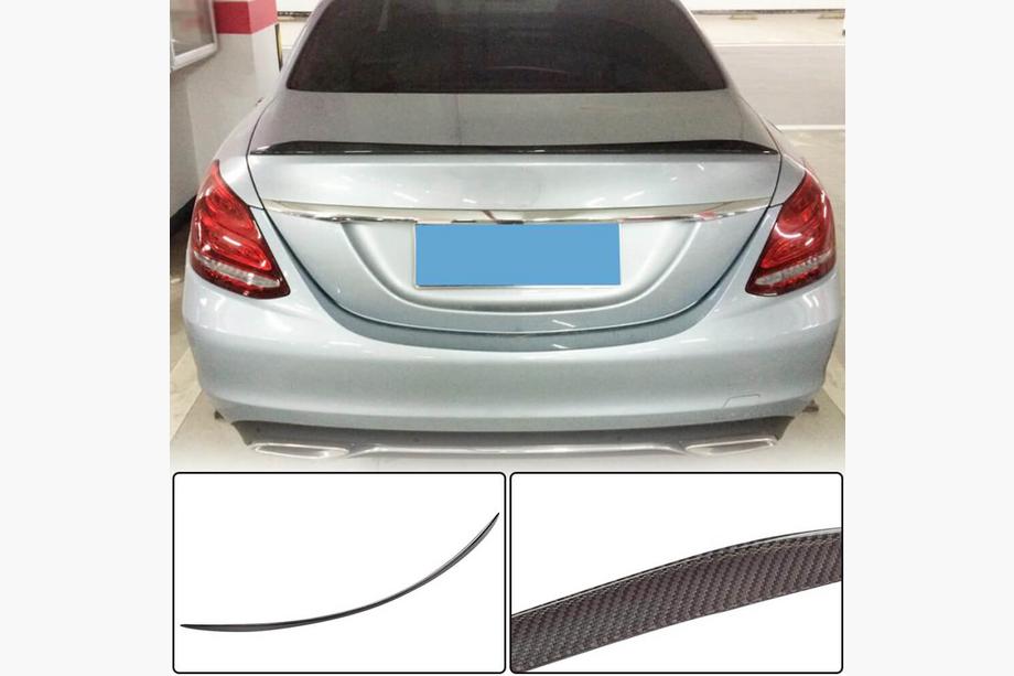Mercedes C-class W205 2014–2021 Spojler V11 (pre SD 2015-2021, karbón) Image