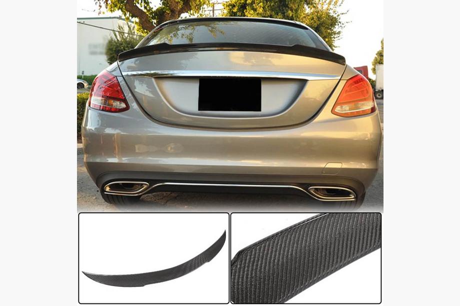 Mercedes C-class W205 2014–2021 Spojler V12 (pre SD 2015-2021, karbón) Image