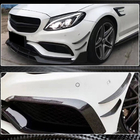 Mercedes C-class W205 2014–2021 Karbonové lišty na predný nárazník (pre C63 AMG 2015-2019) fotografia 4