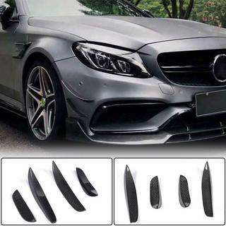 Karbonové lišty na predný nárazník (pre C63 AMG 2015-2019) fotografia 2